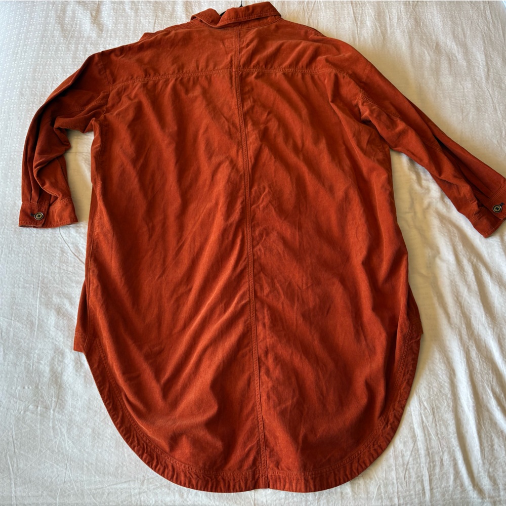 NWT Anthropologie Pilcro Corduroy Duster Shacket - Picture 16 of 16